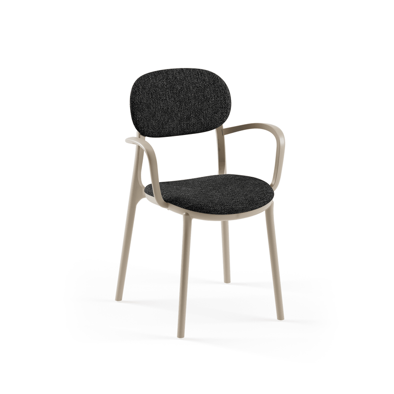 Tilia Duo Pad Minderli Polipropilen Kollu Bahçe, Balkon, Kafe, Restoran Sandalyesi-zoom-