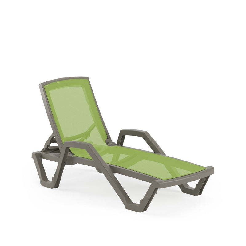 Tilia Mare Kolçaklı Polipropilen Şezlong-zoom-
