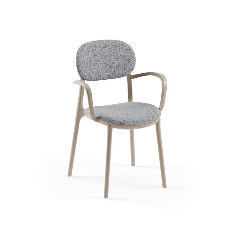 Tilia Duo Pad Minderli Polipropilen Kollu Bahçe, Balkon, Kafe, Restoran Sandalyesi-zoom-