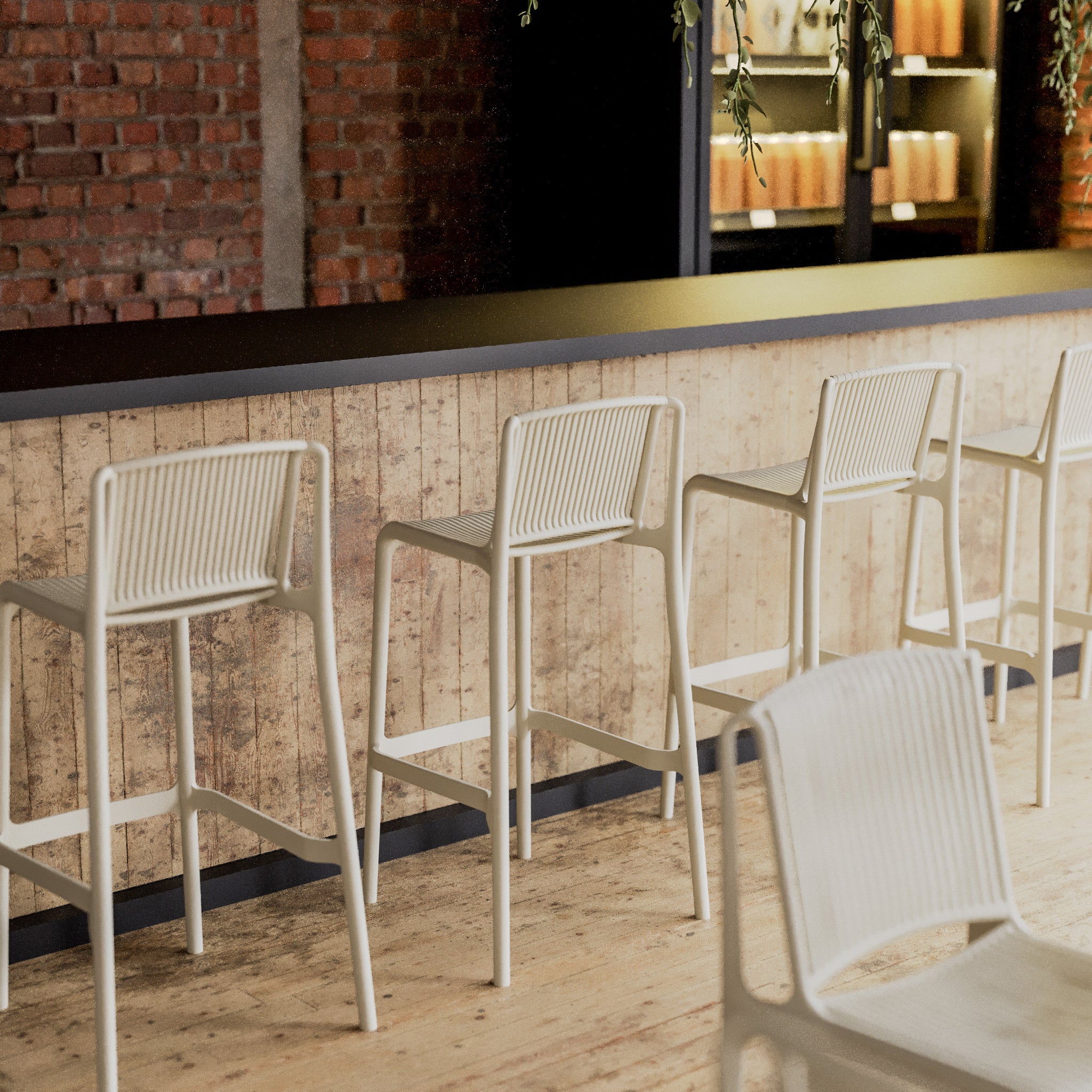 Tilia Nes Polipropilen Bar Sandalyesi 65 cm