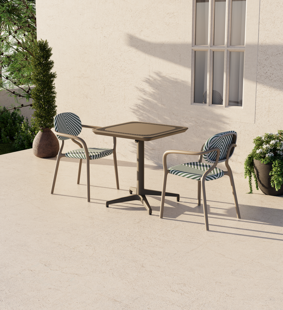 Tilia Haz-N Polipropilen Kollu Bahçe, Balkon, Kafe, Restoran Sandalyesi-zoom-6
