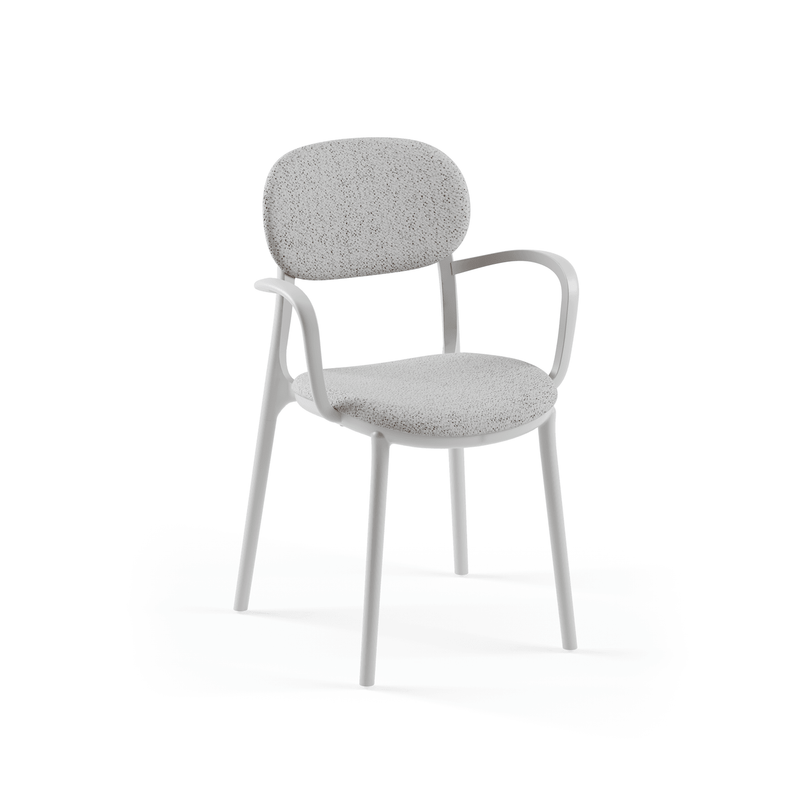 Tilia Duo Pad Minderli Polipropilen Kollu Bahçe, Balkon, Kafe, Restoran Sandalyesi-zoom-