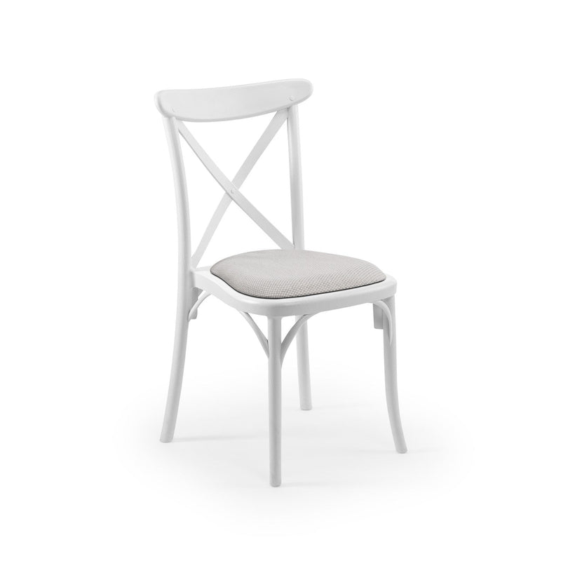 Tilia Capri Pad Minderli Polipropilen Bahçe, Balkon, Kafe, Restoran, Düğün, Organizasyon Sandalyesi-zoom-