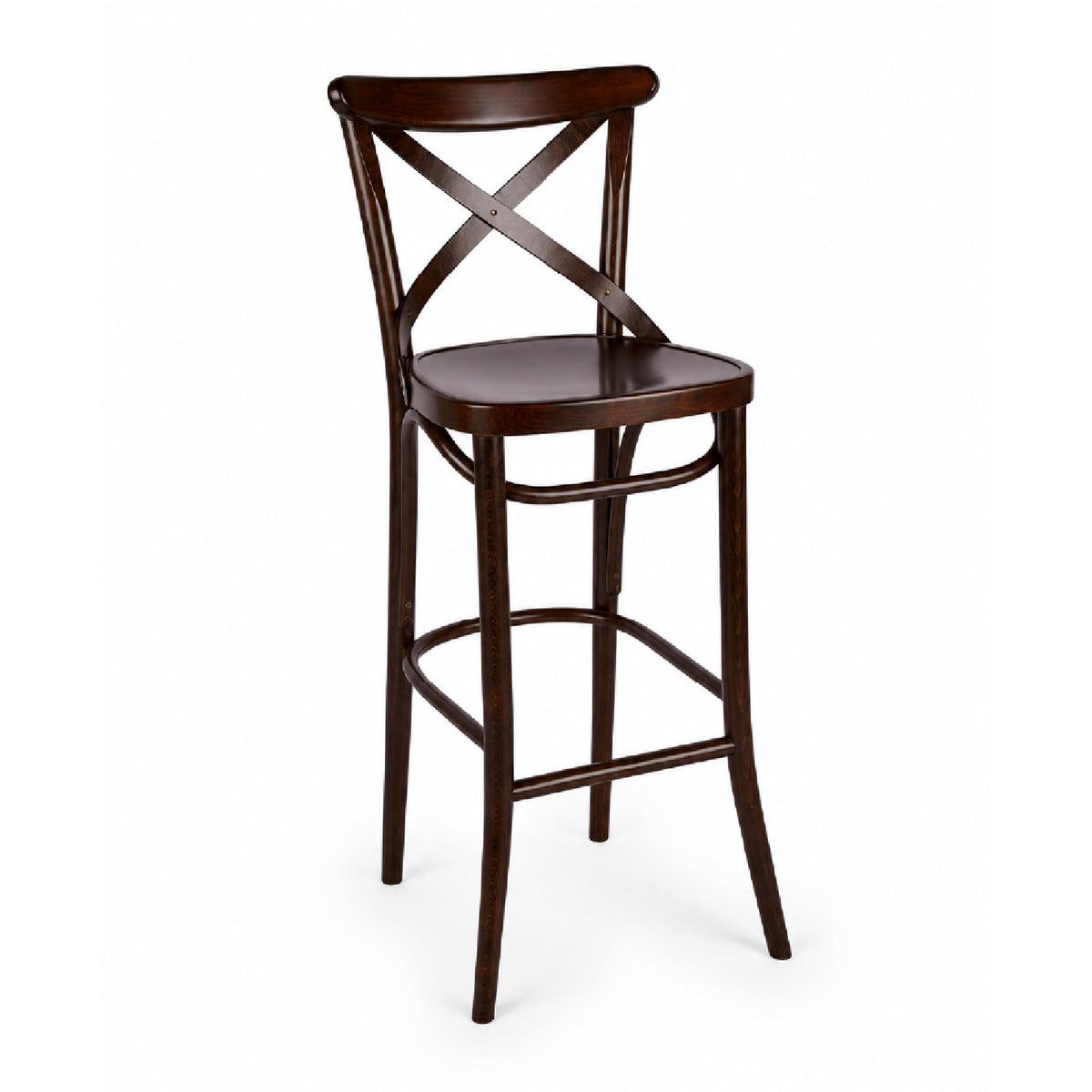 Kastra Herra Ahşap Thonet Bar Sandalyesi