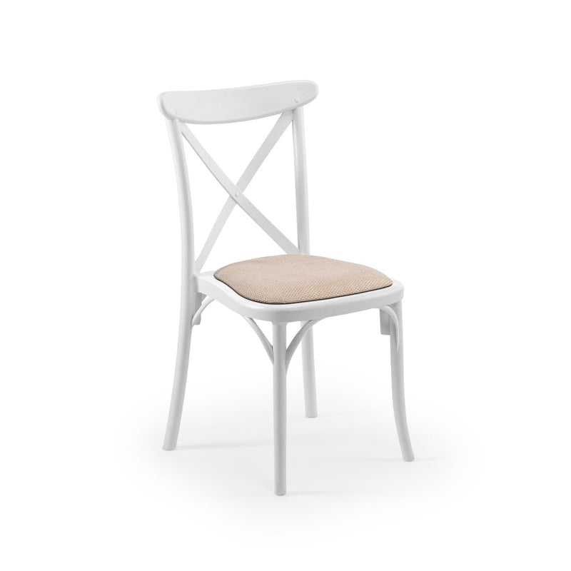 Tilia Capri Pad Minderli Polipropilen Bahçe, Balkon, Kafe, Restoran, Düğün, Organizasyon Sandalyesi-zoom-