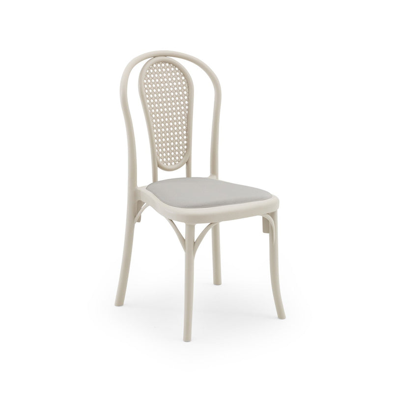 Tilia Sozo-C Pad Minderli Polipropilen Bahçe, Balkon, Dış Mekan, Düğün, Organizasyon Sandalyesi-zoom-