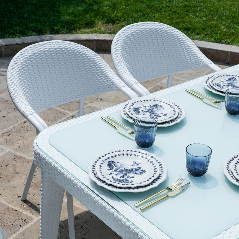 Tilia Flash-R Rattan Polipropilen Bahçe, Balkon, Dış Mekan, Kafe, Restoran Sandalyesi-zoom-