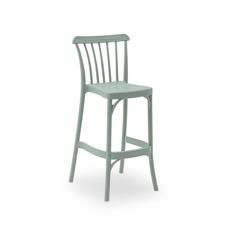 Tilia Gozo Polipropilen Bar Sandalyesi 75 cm, Bahçe, Balkon, Dış Mekan, Kafe, Düğün, Organizasyon İçin-zoom-