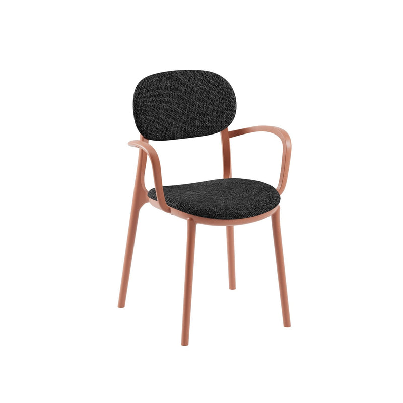Tilia Duo Pad Minderli Polipropilen Kollu Bahçe, Balkon, Kafe, Restoran Sandalyesi-zoom-