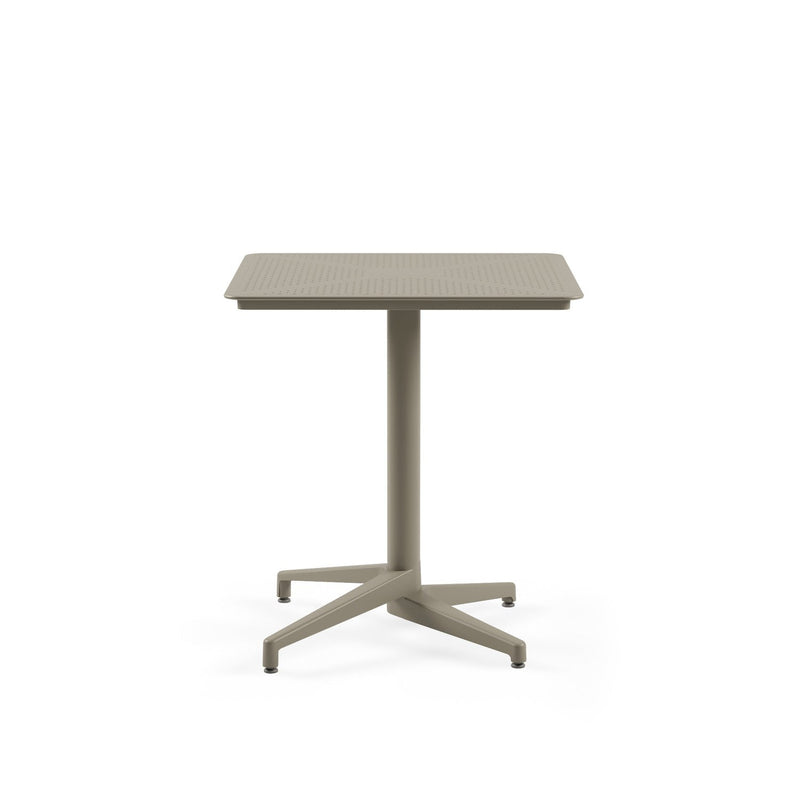 Tilia Moon Sabit Polipropilen Masa 70x70 cm, Bahçe, Balkon, Dış Mekan, Kafe, Restoran İçin-zoom-