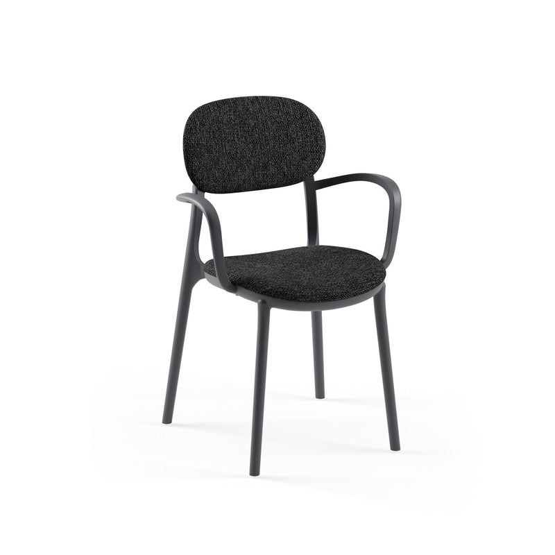 Tilia Duo Pad Minderli Polipropilen Kollu Bahçe, Balkon, Kafe, Restoran Sandalyesi-zoom-
