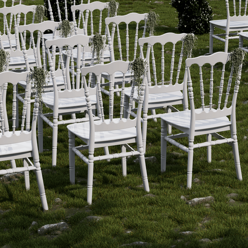 Tilia Napolyon XL Polipropilen Bahçe, Balkon, Düğün, Organizasyon Sandalyesi-zoom-