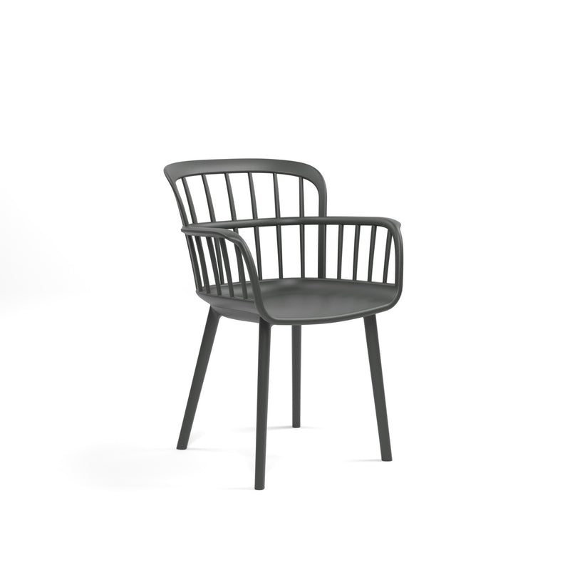Tilia Eva-P Polipropilen Kollu Bahçe, Balkon, Dış Mekan, Kafe, Restoran Sandalyesi-zoom-