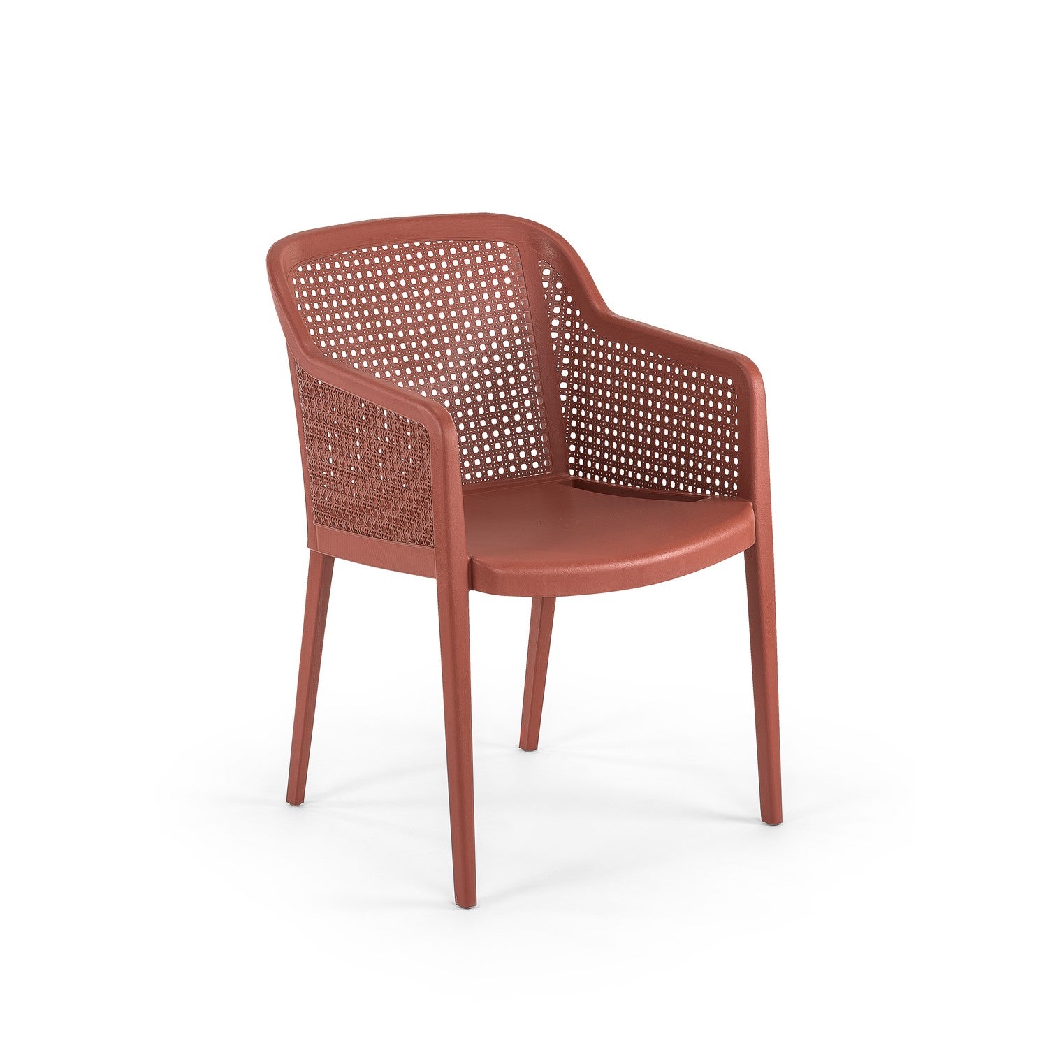 Tilia Octa Polipropilen Kollu Bahçe, Balkon, Dış Mekan, Kafe, Restoran Sandalyesi - Outlet, Sınırlı Stok-5