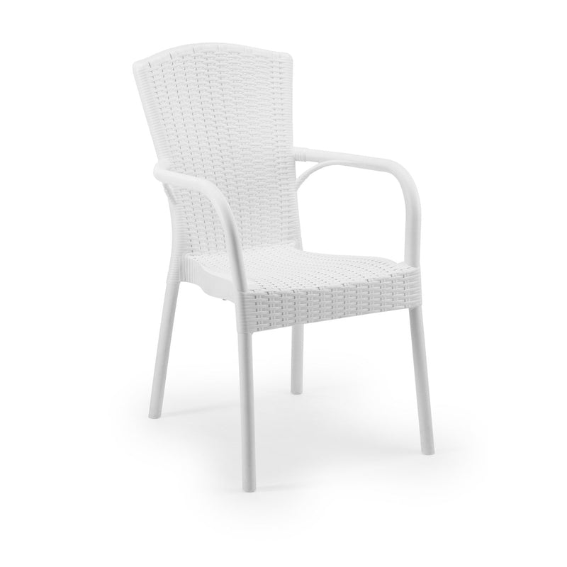 Tilia Royal Rattan Polipropilen Kollu Bahçe, Balkon Sandalyesi-zoom-