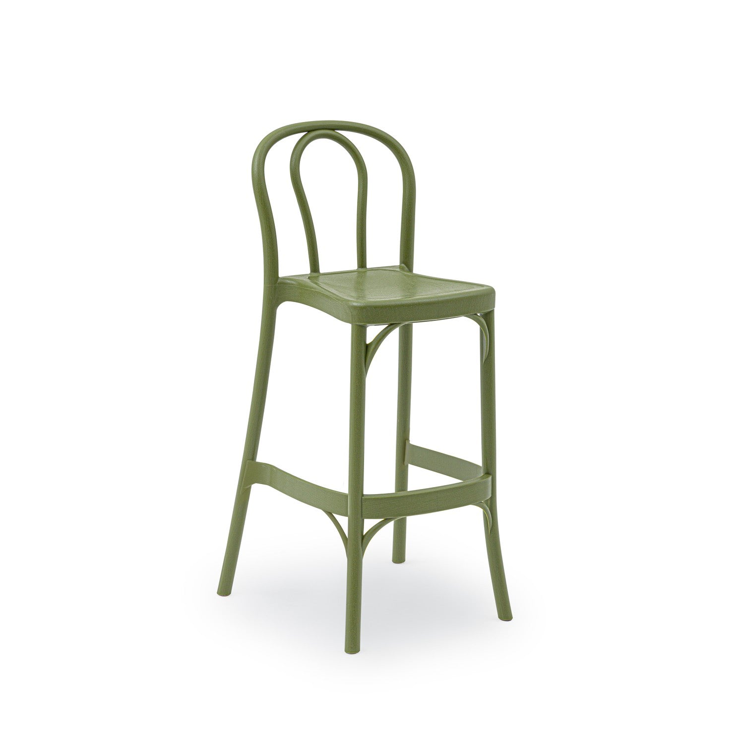 Tilia Sozo Polipropilen Bar Sandalyesi 65 cm, Bahçe, Kafe, Dış Mekan, Düğün, Organizasyon - Outlet Sınırlı Stok-zoom-1