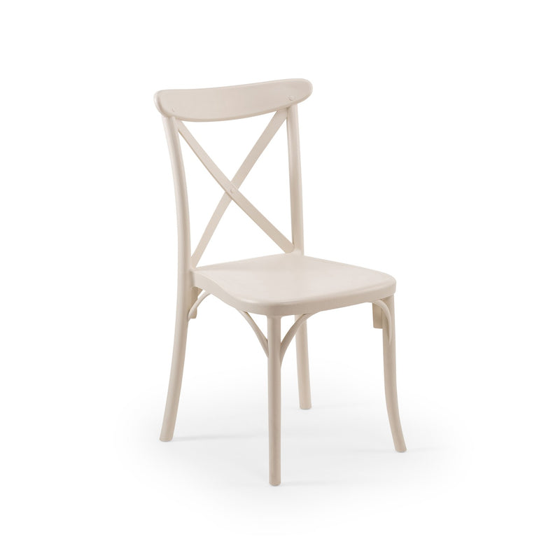 Tilia Capri Polipropilen Bahçe, Balkon, Dış Mekan, Kafe, Restoran, Düğün, Organizasyon Sandalyesi - Outlet, Sınırlı Stok-zoom-