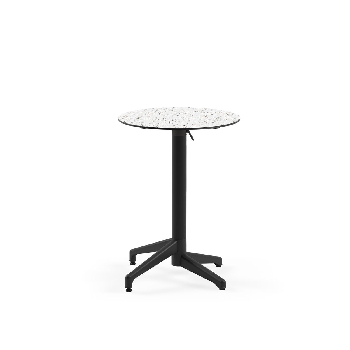 Tilia Moon-C Polipropilen Katlanır Masa Kompakt Tabla Ø60 cm, Bahçe, Balkon, Dış Mekan, Kafe, Restoran İçin-zoom-29