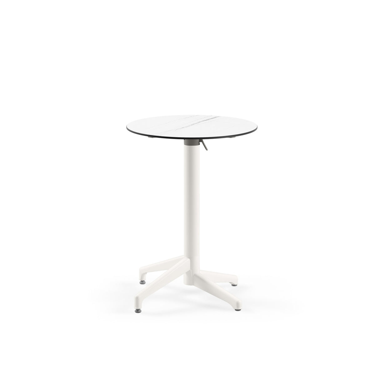 Tilia Moon-C Polipropilen Katlanır Masa Kompakt Tabla Ø60 cm, Bahçe, Balkon, Dış Mekan, Kafe, Restoran İçin-zoom-9