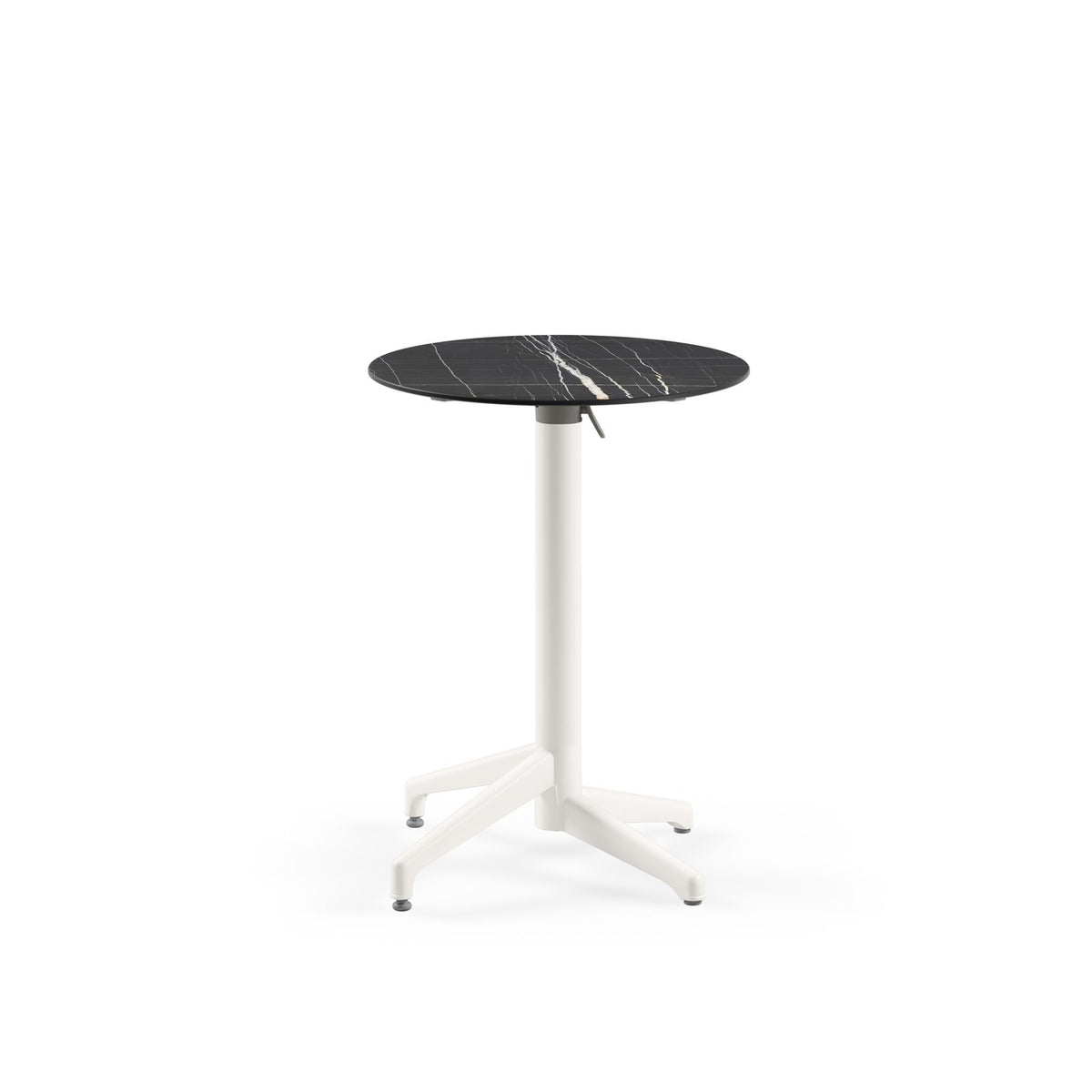 Tilia Moon-C Polipropilen Katlanır Masa Kompakt Tabla Ø60 cm, Bahçe, Balkon, Dış Mekan, Kafe, Restoran İçin-zoom-7