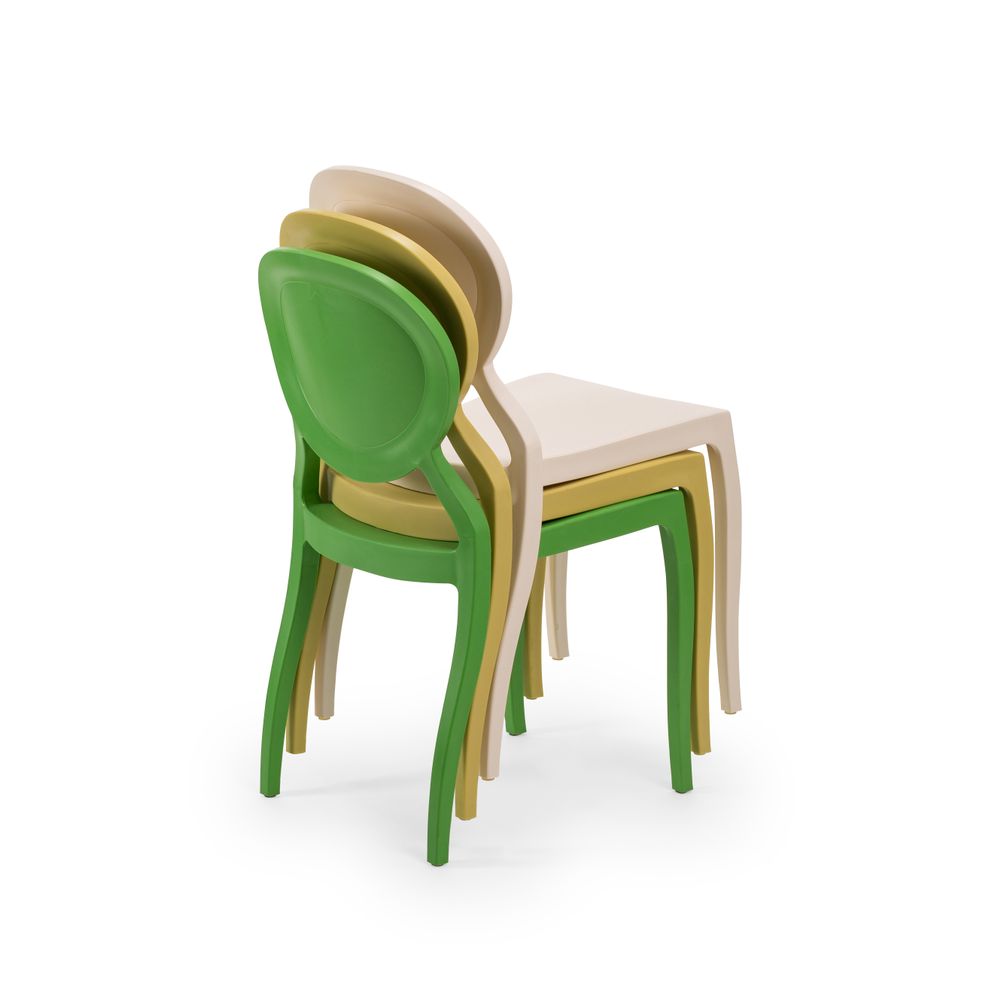 Tilia Rotus Polipropilen Bahçe, Balkon, Kafe, Restoran, Düğün, Organizasyon Sandalyesi-6