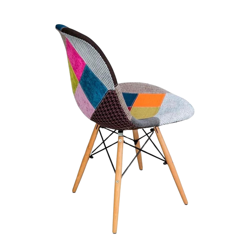 Kastra 4 Kişilik Masa Takımı (Lake Masa 120x80 + 4 Patchwork Sandalye)-zoom-