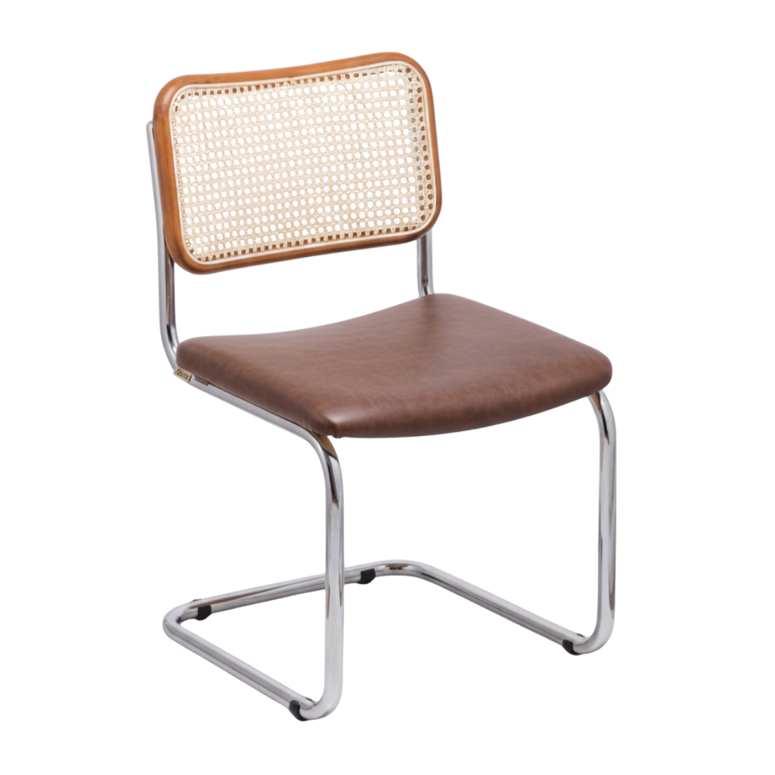 Kastra Cesca Düz Deri Minderli Sandalye