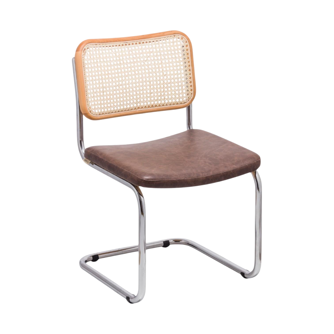 Kastra Cesca Düz Deri Minderli Sandalye