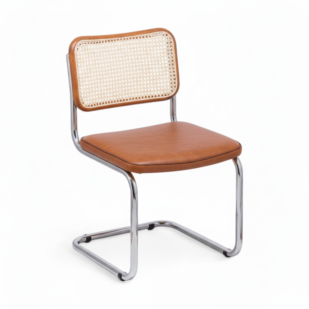 Kastra Cesca Fitilli Deri Minderli Sandalye-zoom-7