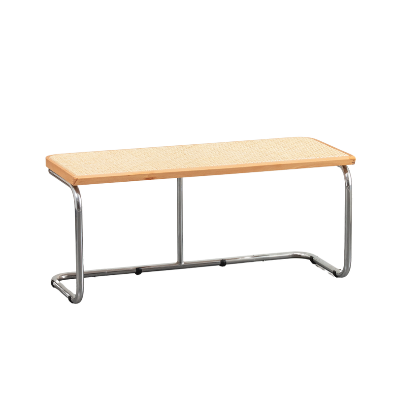 Kastra Cesca Krom Ayaklı Hazeranlı Bench-zoom-
