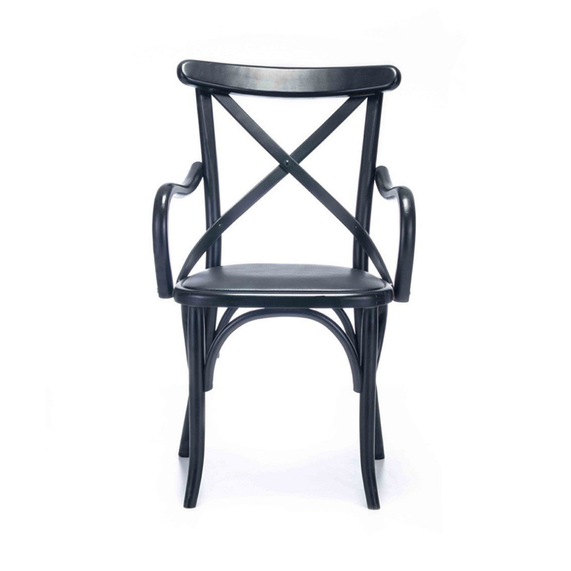 Kastra Cross Kollu Thonet Ahşap Sandalye-zoom-