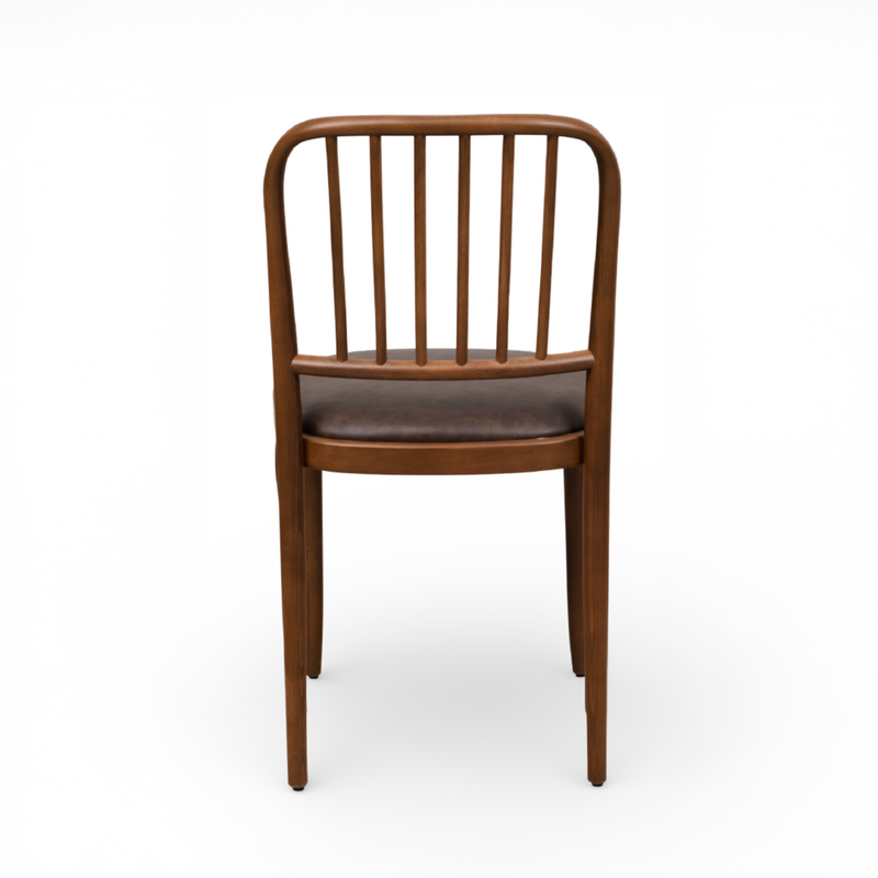 Kastra Ease Döşeme Kumaşlı Thonet Ahşap Sandalye-zoom-