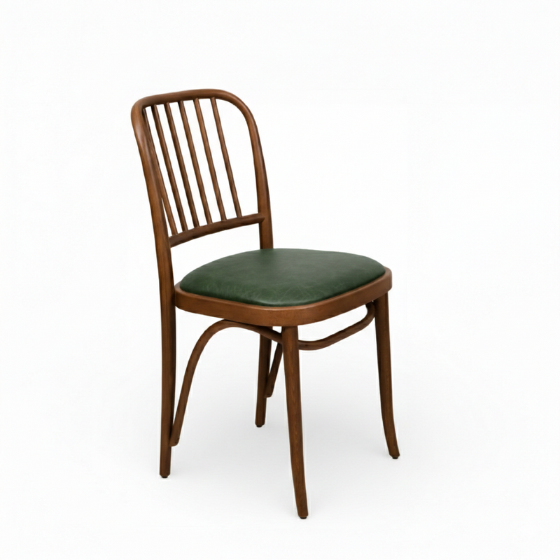 Kastra Ease Döşeme Kumaşlı Thonet Ahşap Sandalye-zoom-