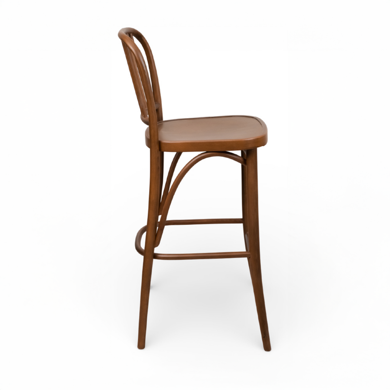 Kastra Ease Thonet Ahşap Bar Sandalyesi-zoom-