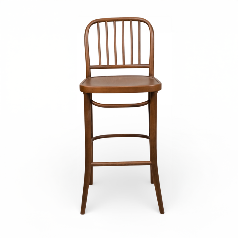 Kastra Ease Thonet Ahşap Bar Sandalyesi-zoom-