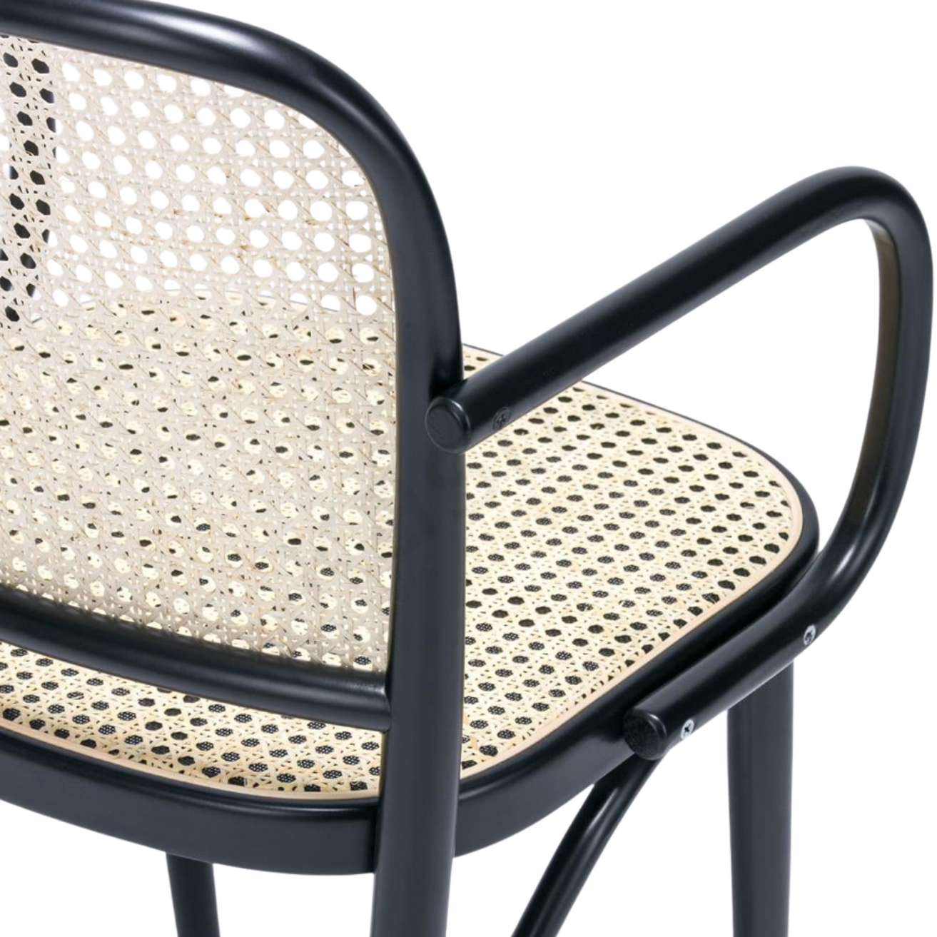 Kastra Harry Hazeranlı Oturum Kollu Thonet Ahşap Sandalye-2