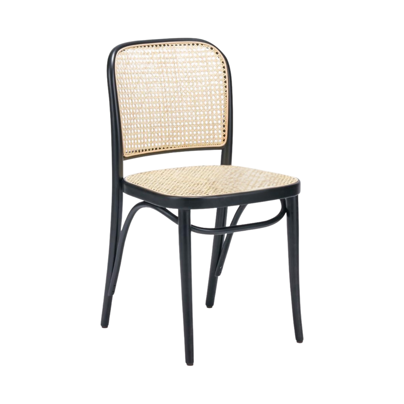 Kastra Harry Hazeranlı Sırt ve Oturum Thonet Ahşap Sandalye-zoom-