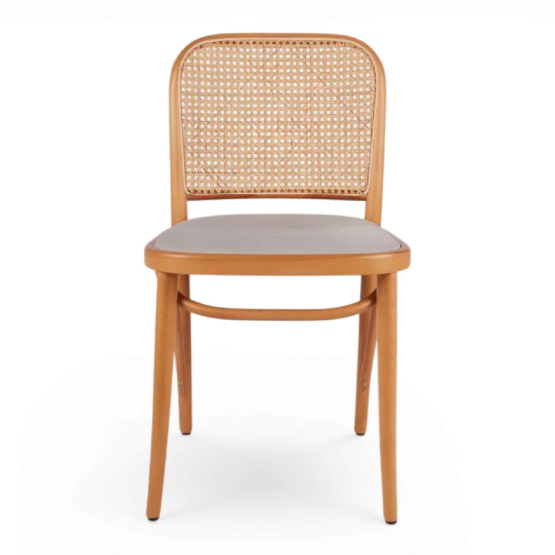 Kastra Harry Sırt Hazeranlı Thonet Ahşap Sandalye-zoom-