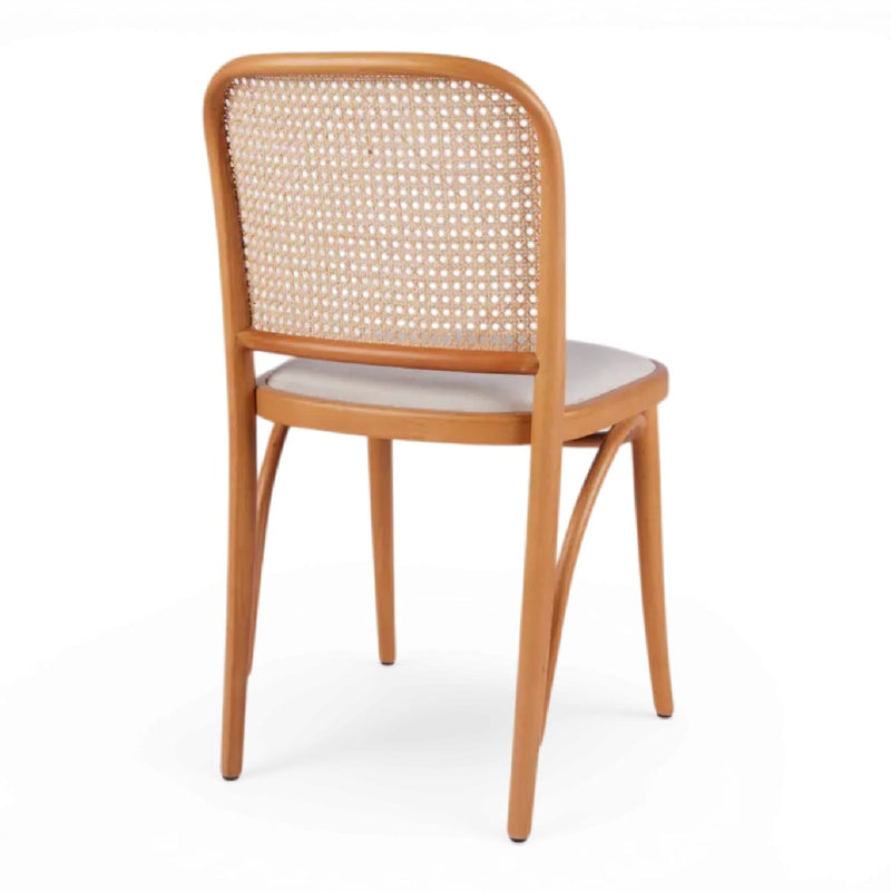Kastra Harry Sırt Hazeranlı Thonet Ahşap Sandalye-zoom-