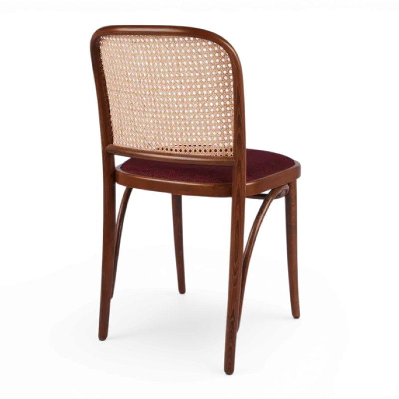 Kastra Harry Sırt Hazeranlı Thonet Ahşap Sandalye-zoom-