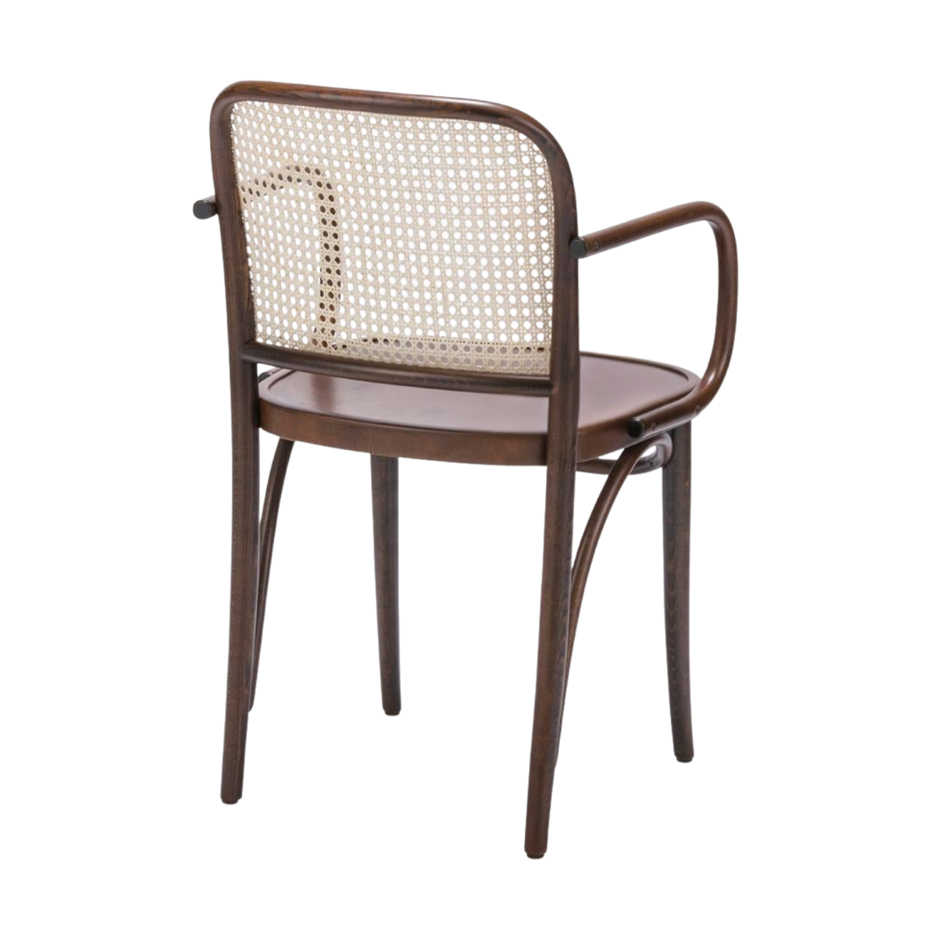 Kastra Harry Sırt Hazeranlı Kollu Thonet Ahşap Sandalye-zoom-10