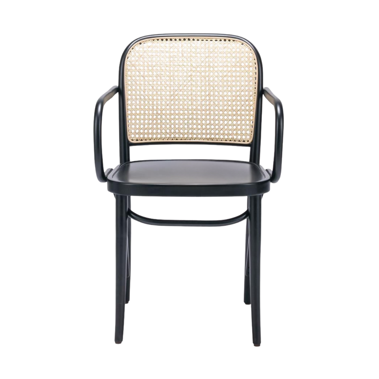 Kastra Harry Sırt Hazeranlı Kollu Thonet Ahşap Sandalye-8
