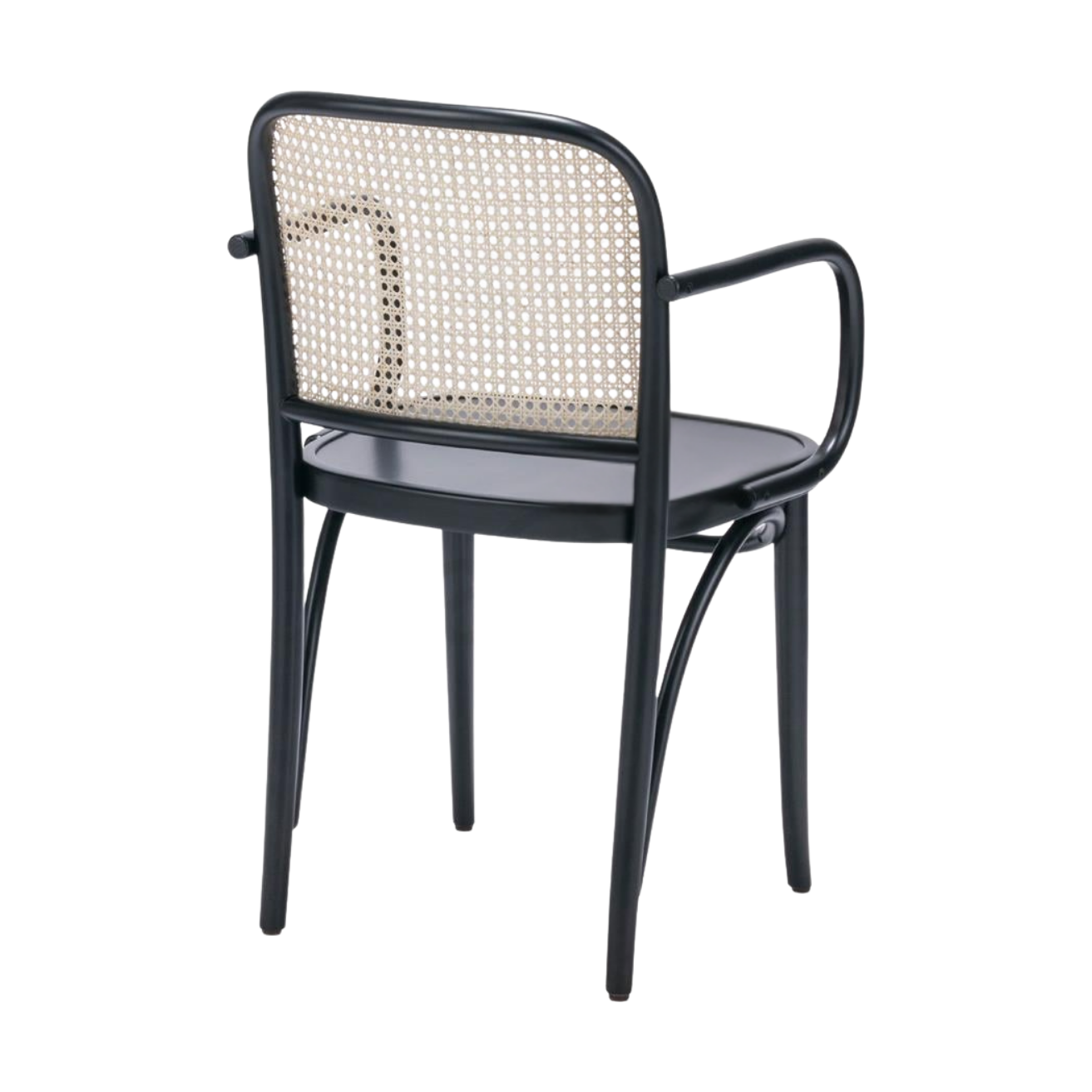 Kastra Harry Sırt Hazeranlı Kollu Thonet Ahşap Sandalye-zoom-11