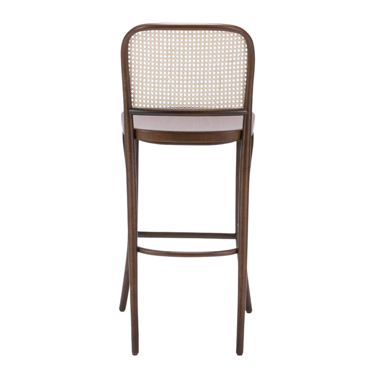 Kastra Harry Sırt Hazeranlı Thonet Ahşap Bar Sandalyesi-zoom-11