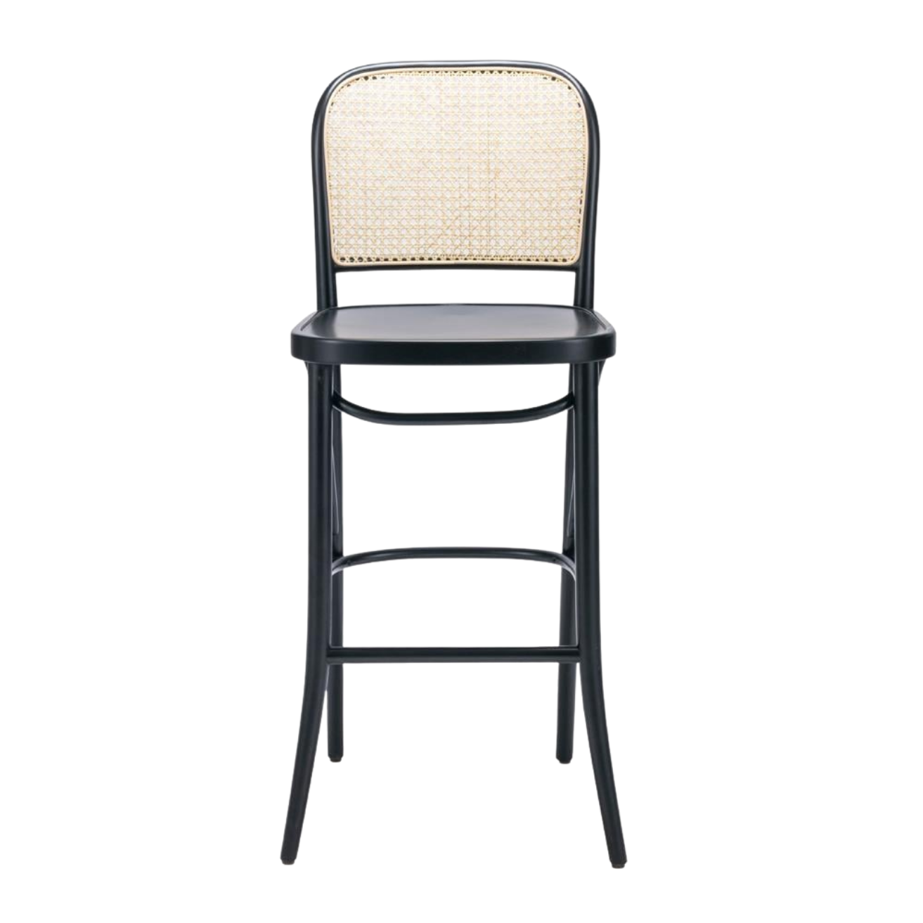 Kastra Harry Sırt Hazeranlı Thonet Ahşap Bar Sandalyesi-zoom-14