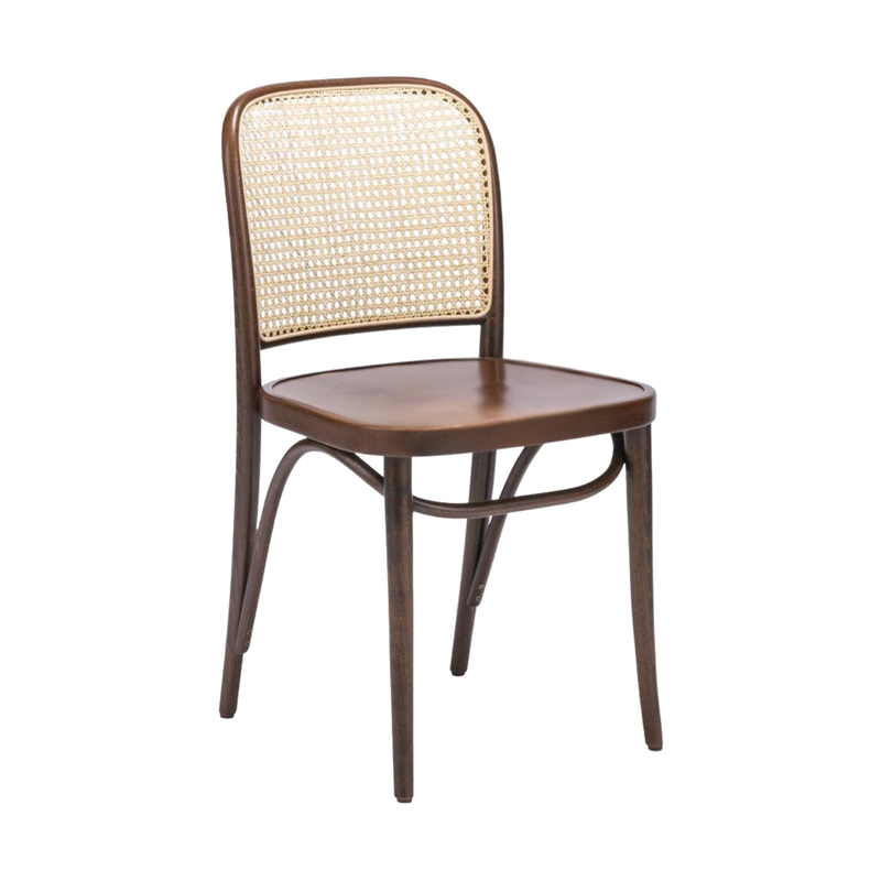 Kastra Harry Sırt Hazeranlı Thonet Ahşap Sandalye-zoom-