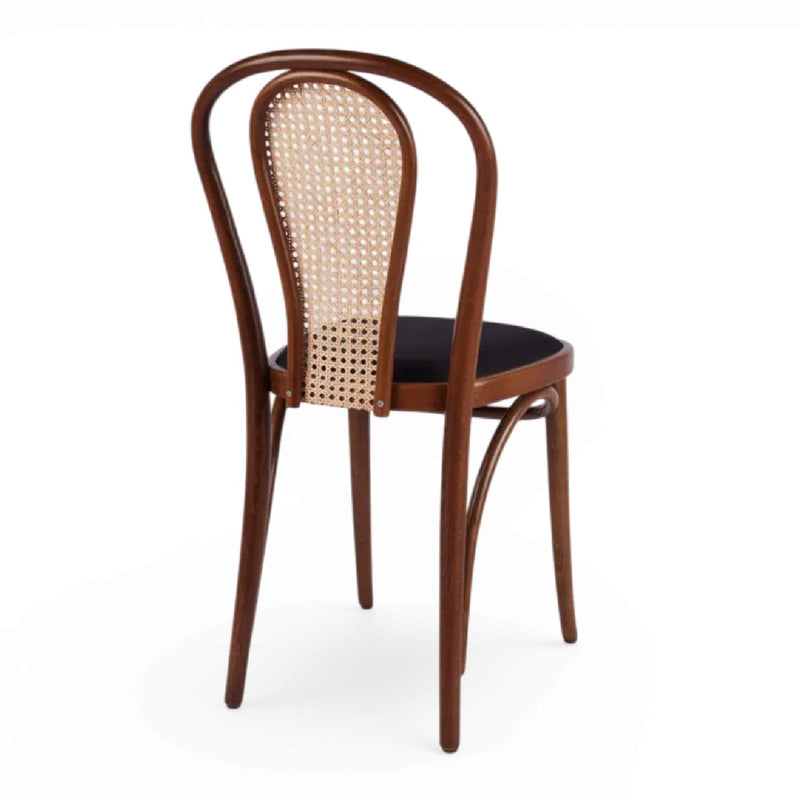 Kastra Jessica Hazeranlı Minderli Thonet Ahşap Sandalye-zoom-