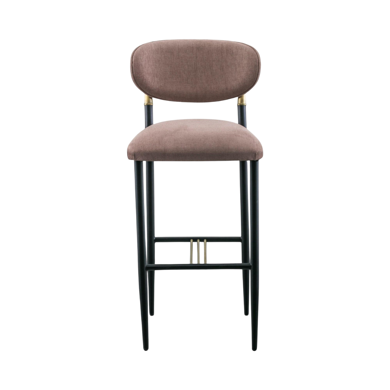 Kastra Jude Döşeme Kumaşlı Metal Bar Sandalyesi-4