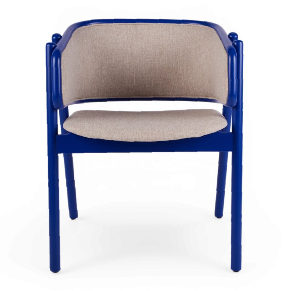 Kastra Krest Minderli Ahşap Sandalye-zoom-2