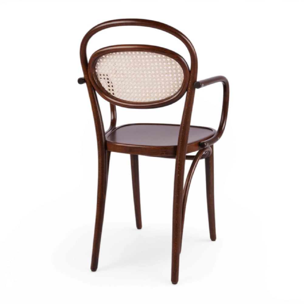 Linda Hazeranlı Sırt Kollu Thonet Ahşap Sandalye-zoom-3